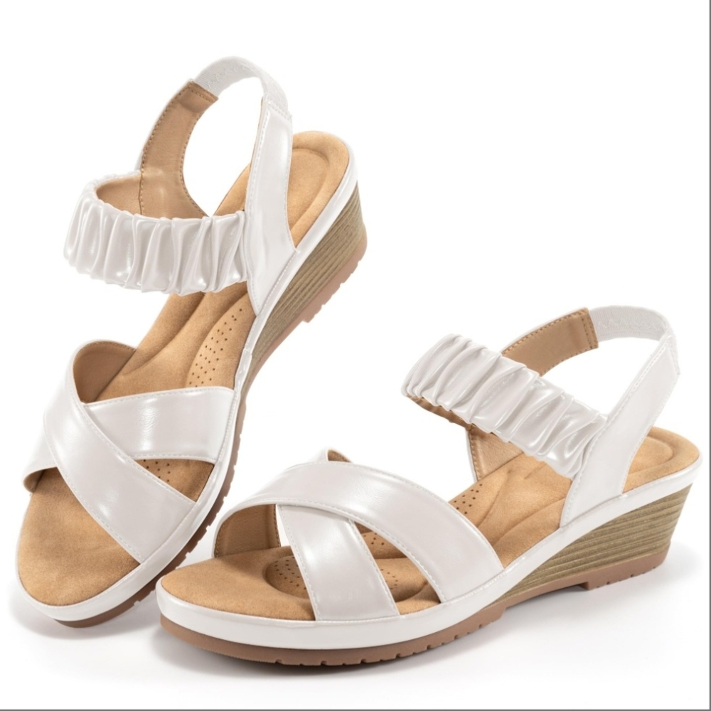 Almusen Womens Wedge Sandals